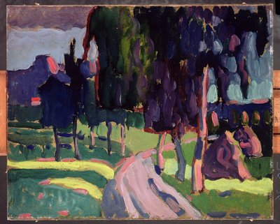 Summer at Murnau by Wassily Kandinsky
